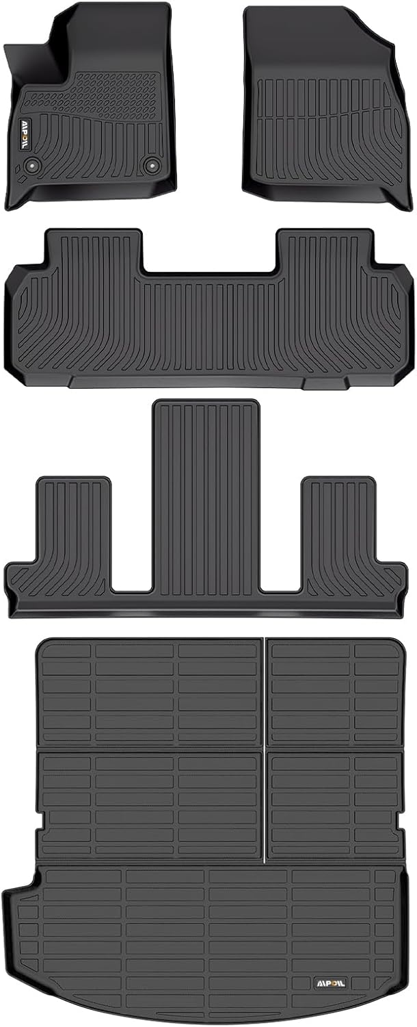 Custom Fit All Weather Floor Mats for 2018-2024 Buick Enclave