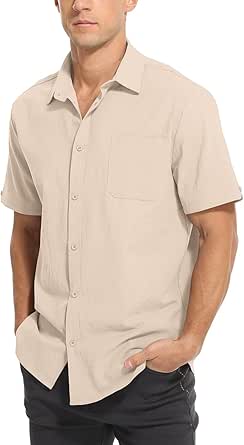 TUREFACE Men's Casual Button Down Shirt for Every Occasion