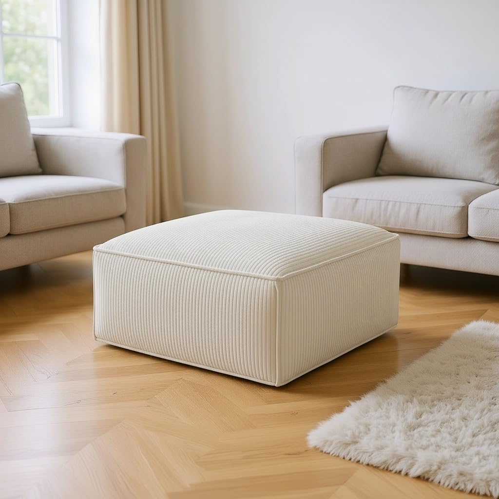 Amada 30.7in Modular Sectional Sofa Ottoman for Living Room