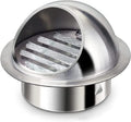 Vent Cap Wall Round Exhaust Hood 2in-12in - Durable Stainless Steel