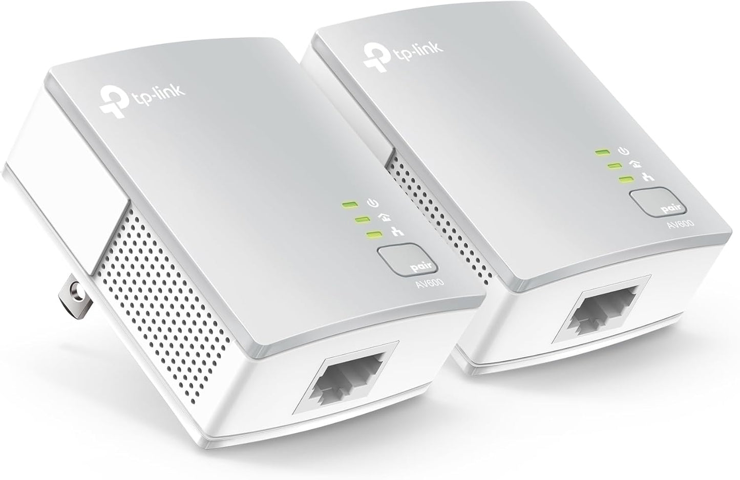 TP-Link AV600 Powerline Ethernet Adapter Kit for Fast Internet