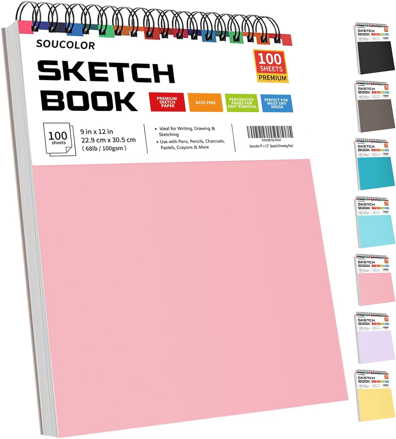 Soucolor Pastel Sketchbook - Inspiring Creativity!