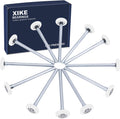 XiKe 2 in Nylon Garage Door Roller with 4 in Galvanized Stem - Quiet