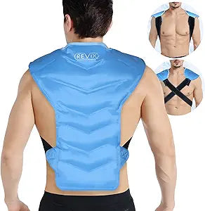 REVIX Large Ice Pack for Shoulder and Back Pain Relief Therapy