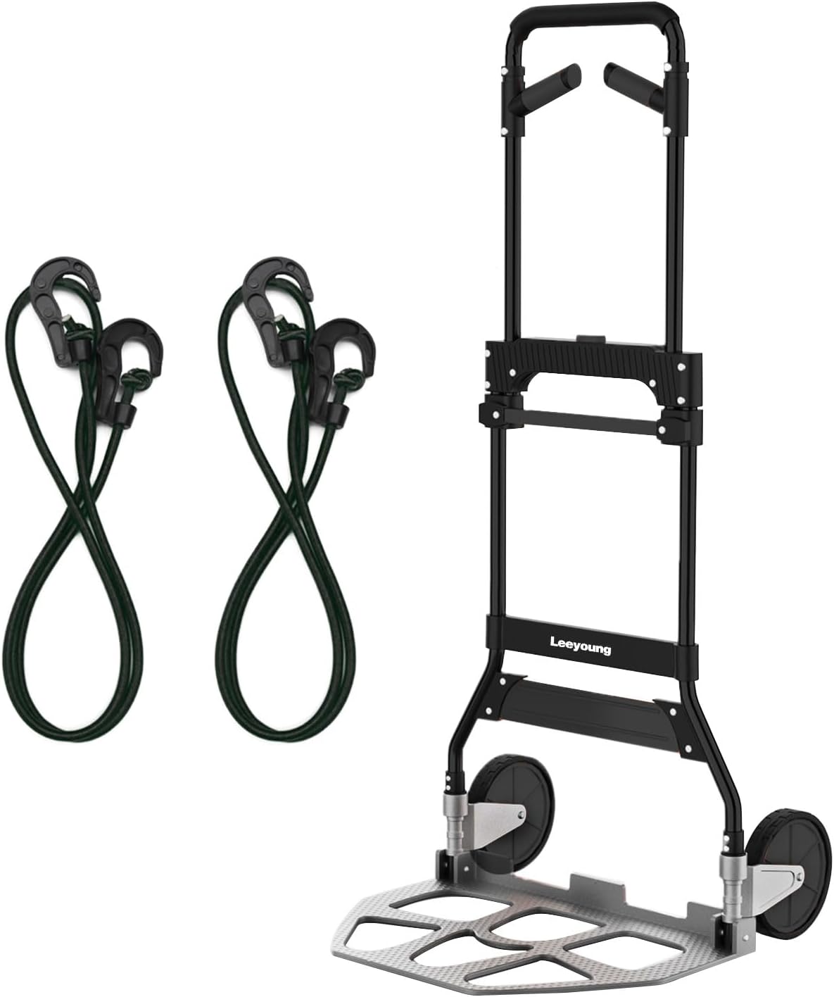 Leeyoung Folding Hand Truck Dolly Cart for Heavy Duty Moving