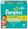Pampers Swaddlers Diapers Size 2 One Month Supply - Leak Protection