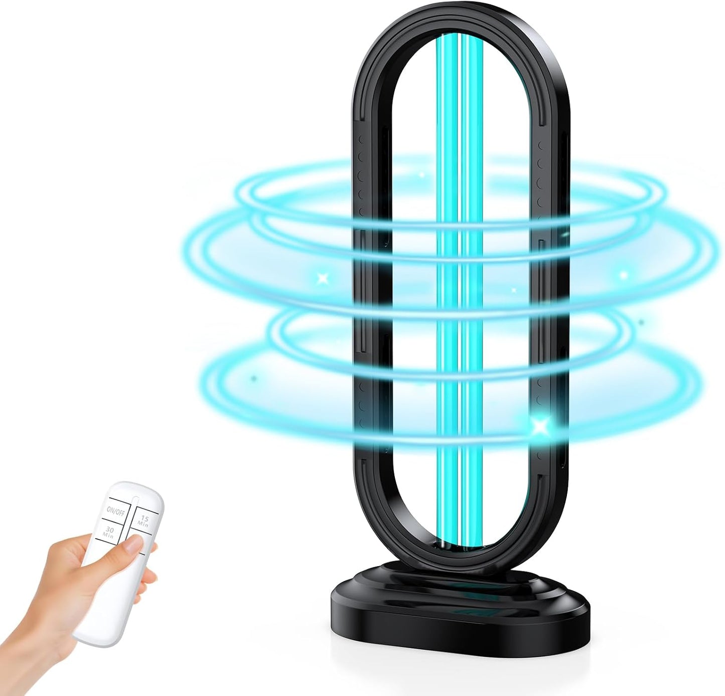 UV Light Sanitizer for Home Disinfection with Remote Control