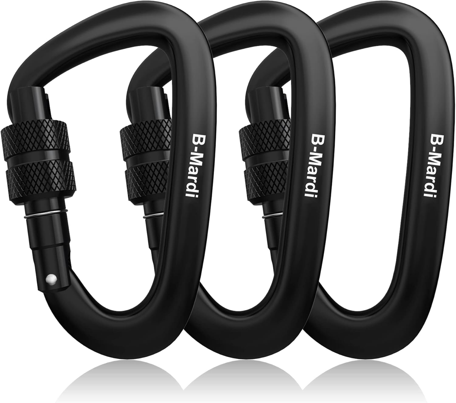Ultra Strong 12kN Carabiner Clips - Secure Your Gear with Ease!