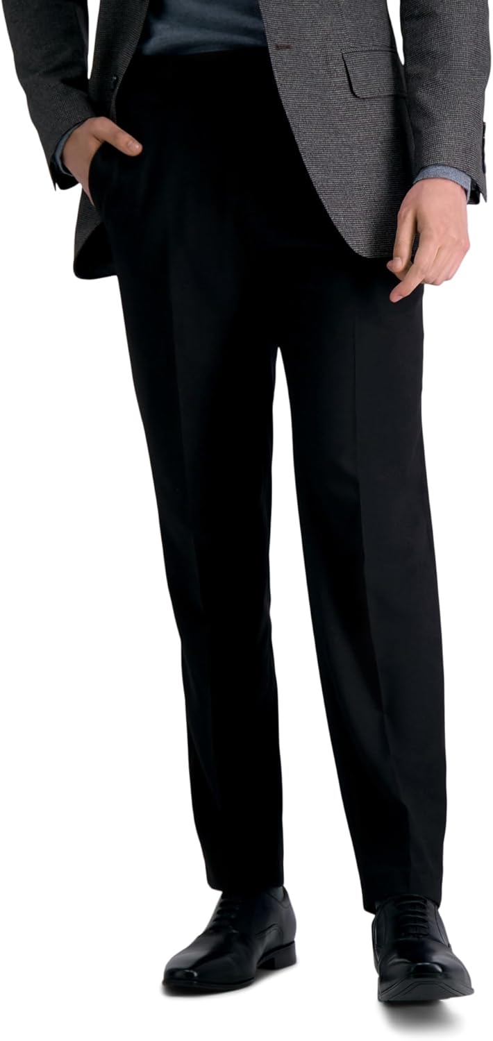 Haggar Men's Premium Comfort Dress Pant for All Occasions