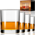 PARACITY 10oz Whiskey Glasses Set: Perfect Bourbon Gift!