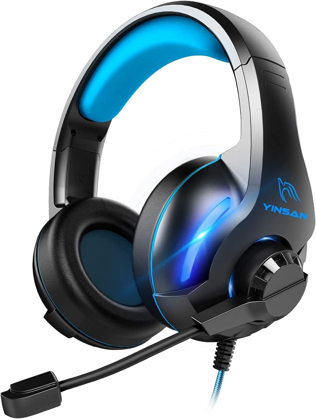 YINSAN Gaming Headset: Bass Surround & Noise Isolation