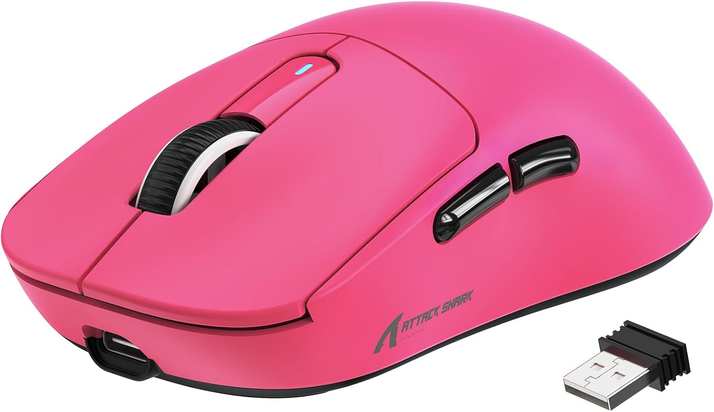 ATTACK SHARK X3 Wireless Gaming Mouse: Ultra Lightweight 49g