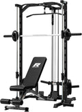RitFit Smith Machine Power Rack with LAT-Pull Down System - Complete