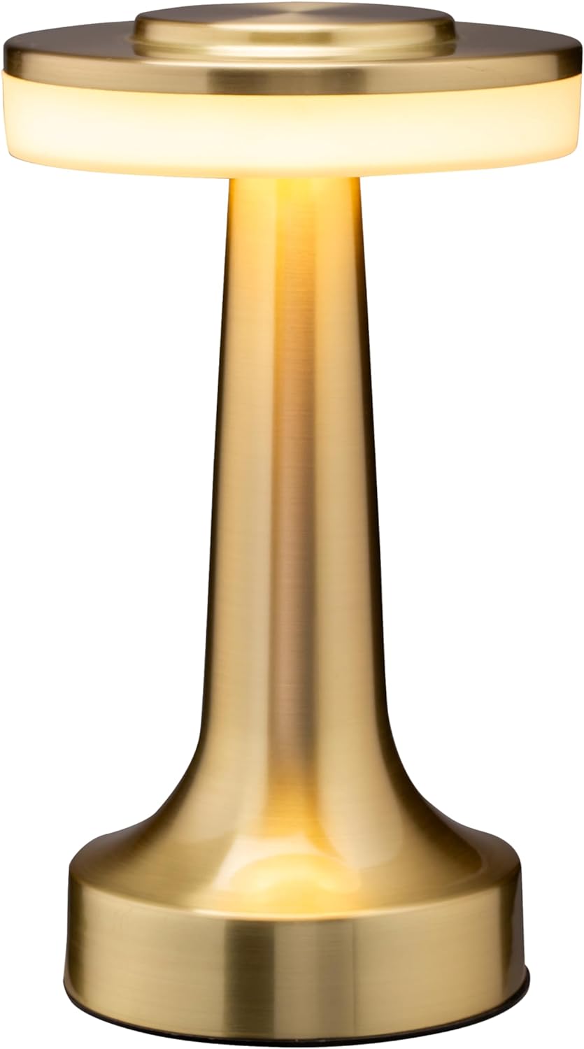 Portable LED Table Lamp with Touch Sensor and 3 Brightness Levels