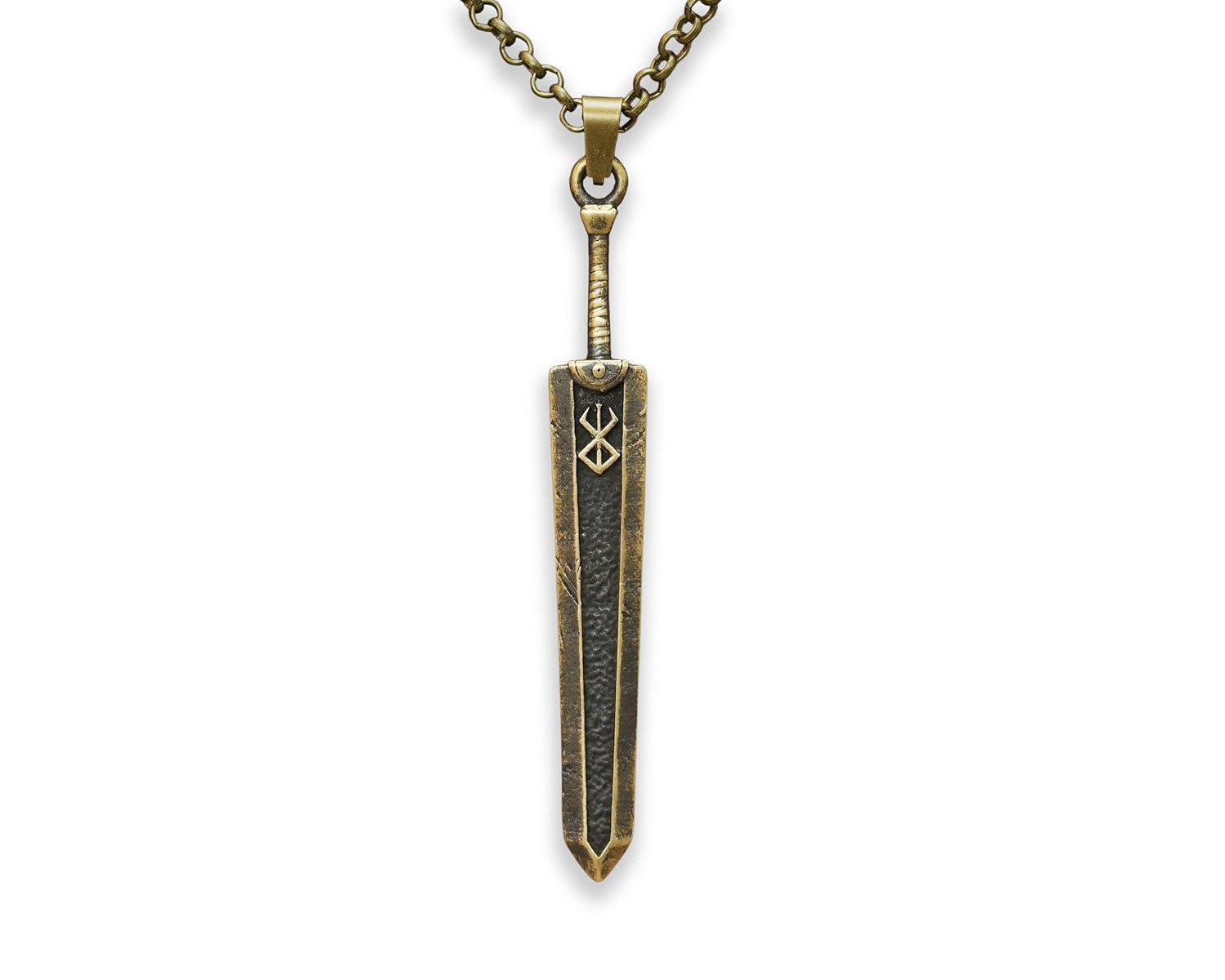 Brand of Sacrifice Blade Rune Anime Necklace for Cosplay Gift