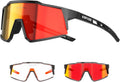 Photochromic Cycling Glasses MTB Clear Transition Sunglasses - K9022