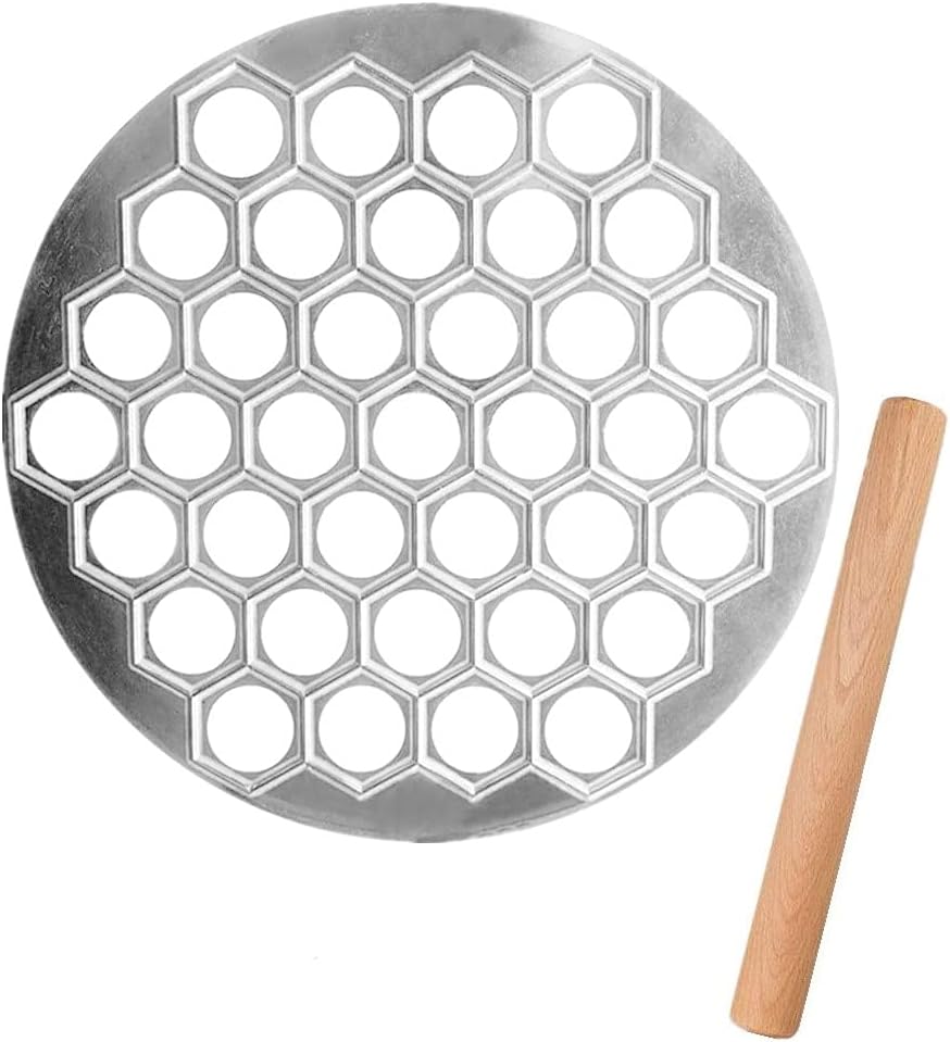 37-Hole Stainless Steel Dumpling Maker