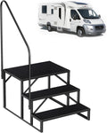 Hot Tub Steps with Handrail 3 Step RV Steps - Stable 660 lb Support