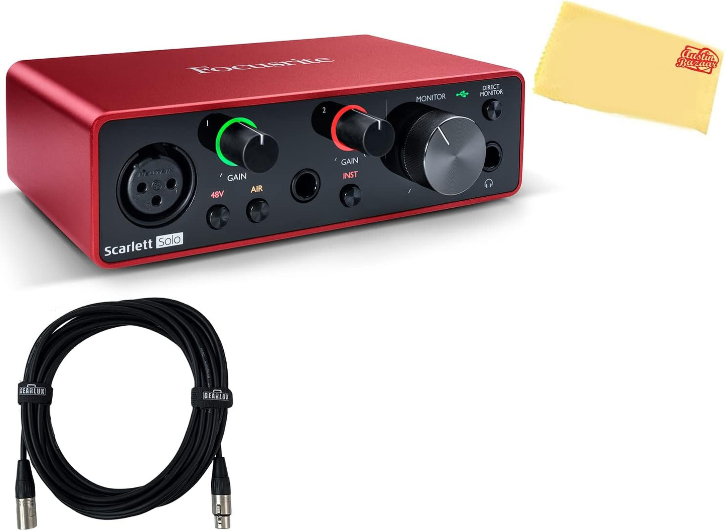 Focusrite Scarlett Solo 3rd Gen USB Audio Interface Bundle Review