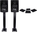 Rockville APM8B 8 in 2-Way 500W Powered USB Studio Monitors Pair