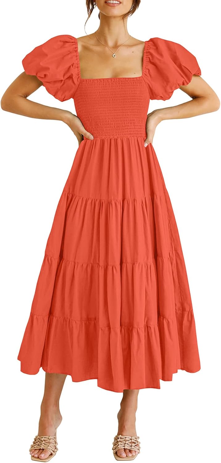 PRETTYGARDEN Women's Casual Summer Midi Dress for Every Occasion