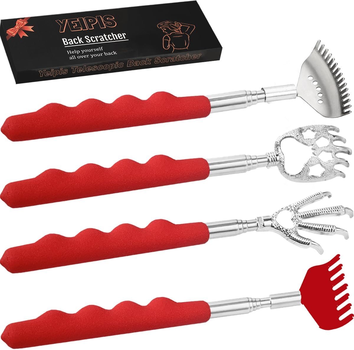 Extendable Back Scratcher Set - Relieve Pain Anywhere!