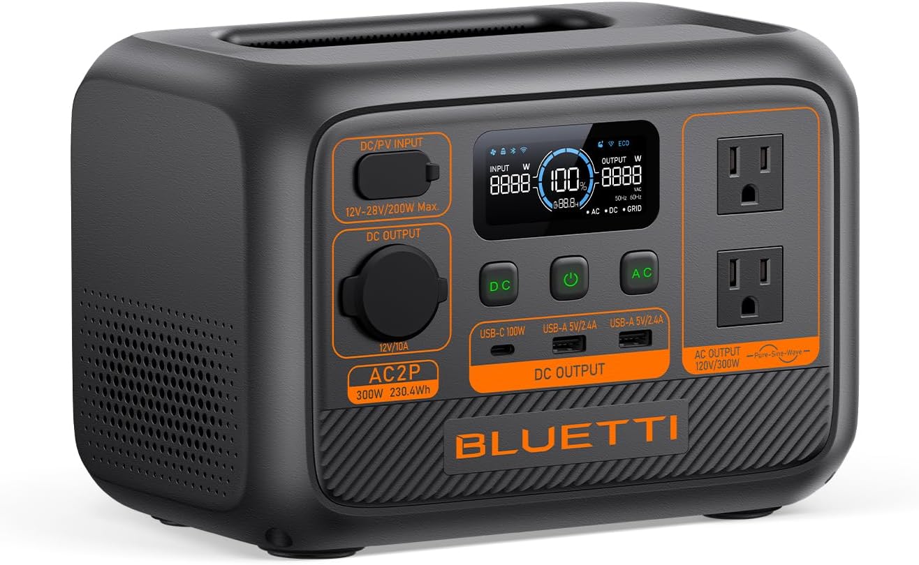 BLUETTI AC2P Portable Power Station: Your Ultimate Outdoor Companion