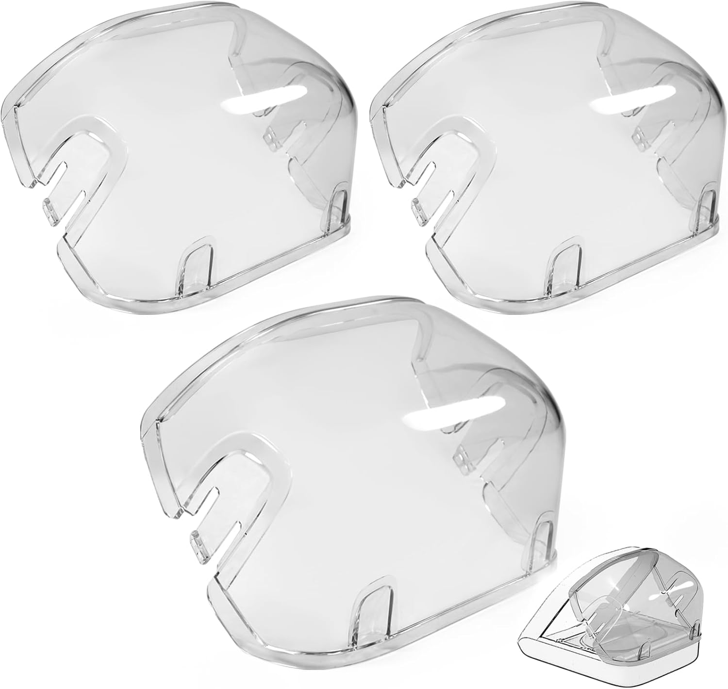 Rear Cover for Automatic Microchip Cat Feeder - 3 Pack