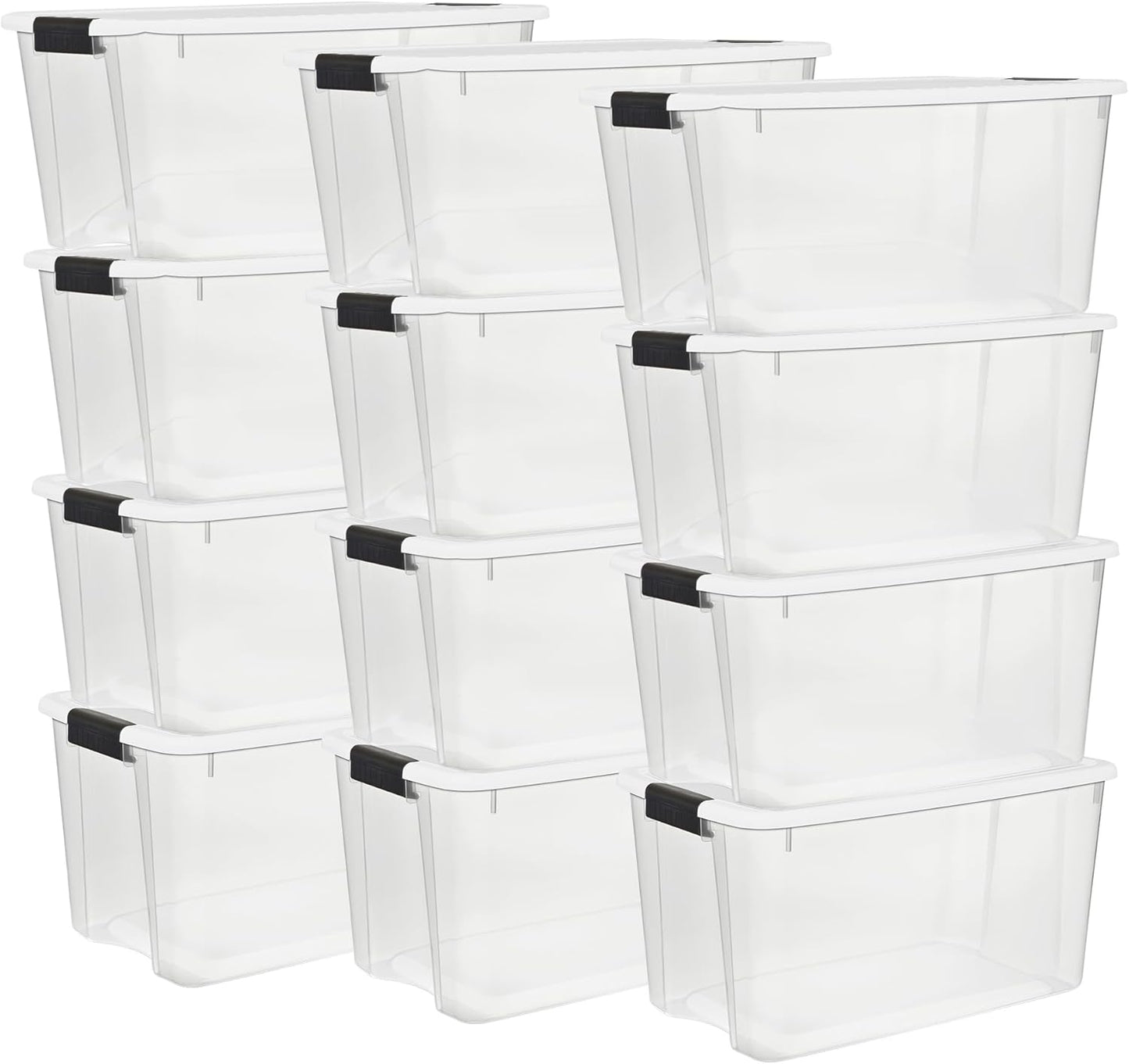 Sterilite 12-Pack Ultra Latching Box for Efficient Storage