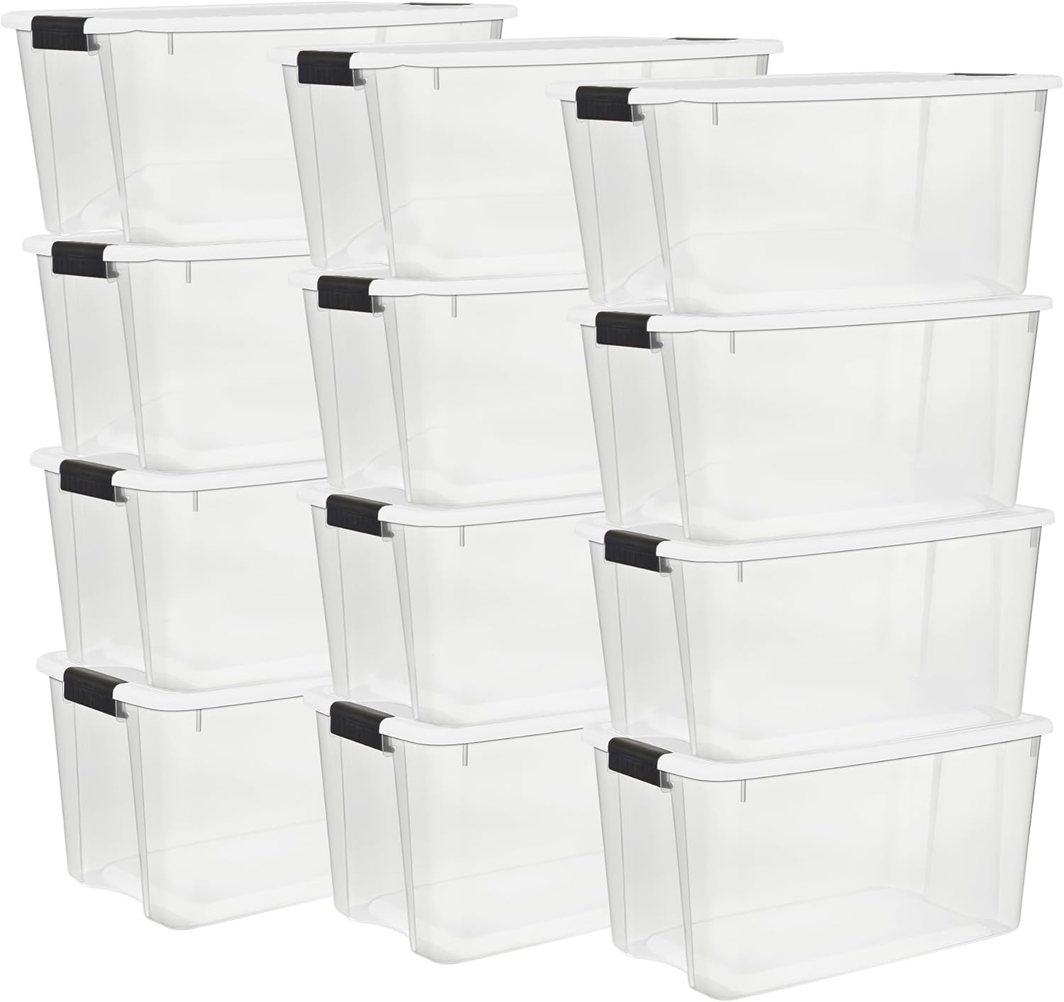Sterilite 12-Pack Ultra Latching Box for Efficient Storage