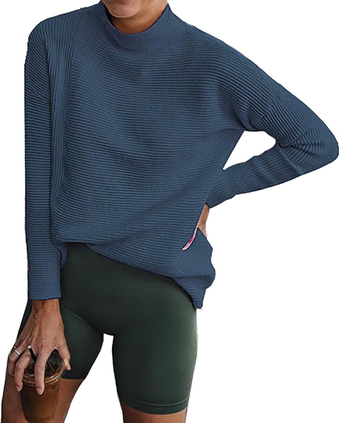 BTFBM Women Cozy Long Sleeve Turtleneck Fashion Sweater Review