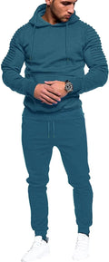 COOFANDY Men's Tracksuit 2 Piece Hoodie Sweatsuit Sets (Style NYWB)