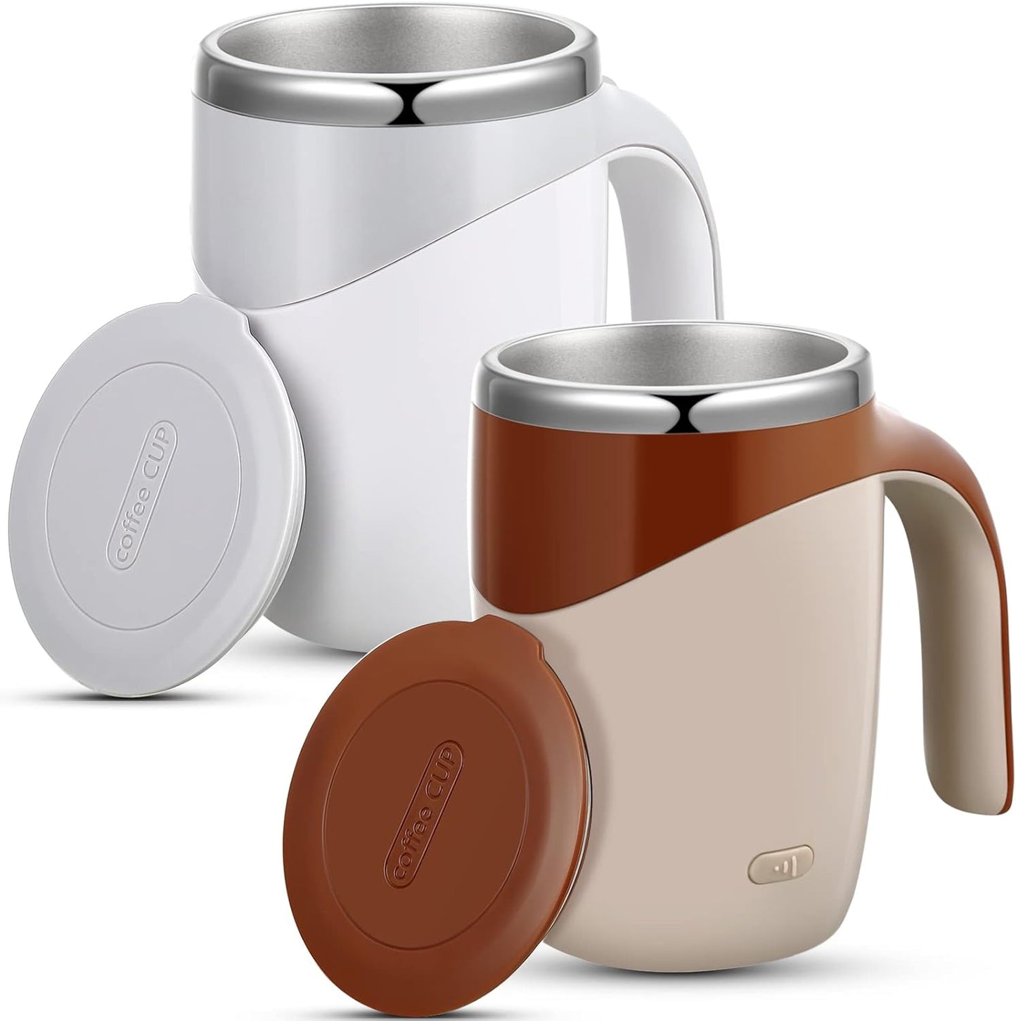 Self Stirring Coffee Mug - Effortless Mixing!