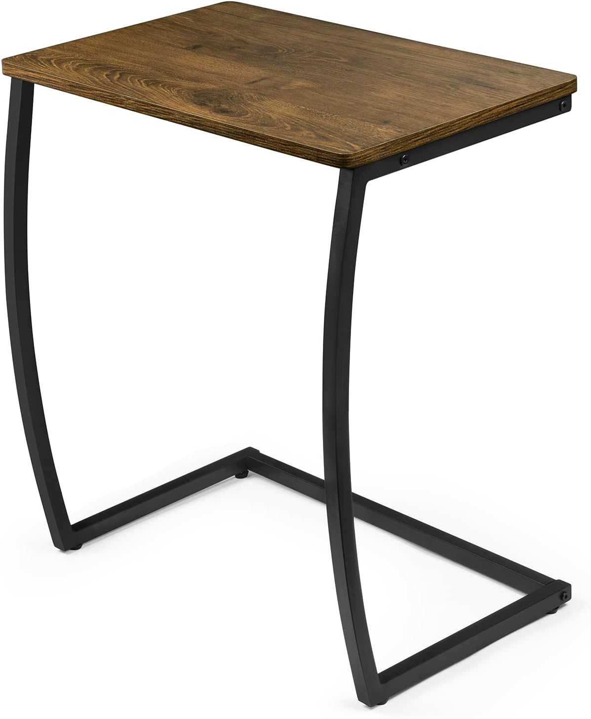 SRIWATANA Vintage C-Shaped Side Table: Stylish Sofa Companion