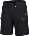 Men's Hiking Cargo Shorts 10ft Quick Dry with Zipper Pockets - Casual