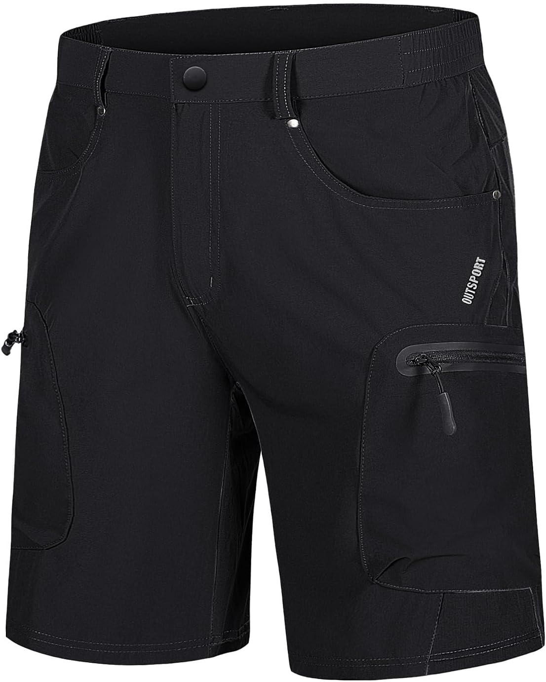 TACVASEN Men's Hiking Cargo Shorts 10in for Outdoor Adventures