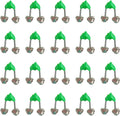 20 Pcs Plastic Fishing Rod Alarm Bell Clips - Night Bite Alerts