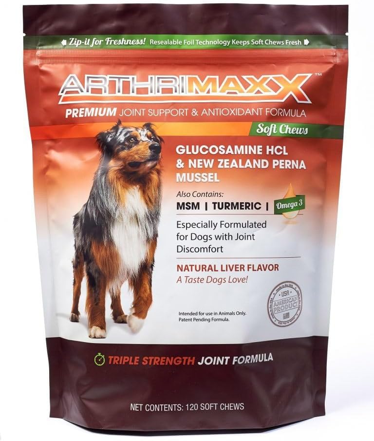 Natural Dog Joint Care Soft Chews for Inflammation & Arthritis