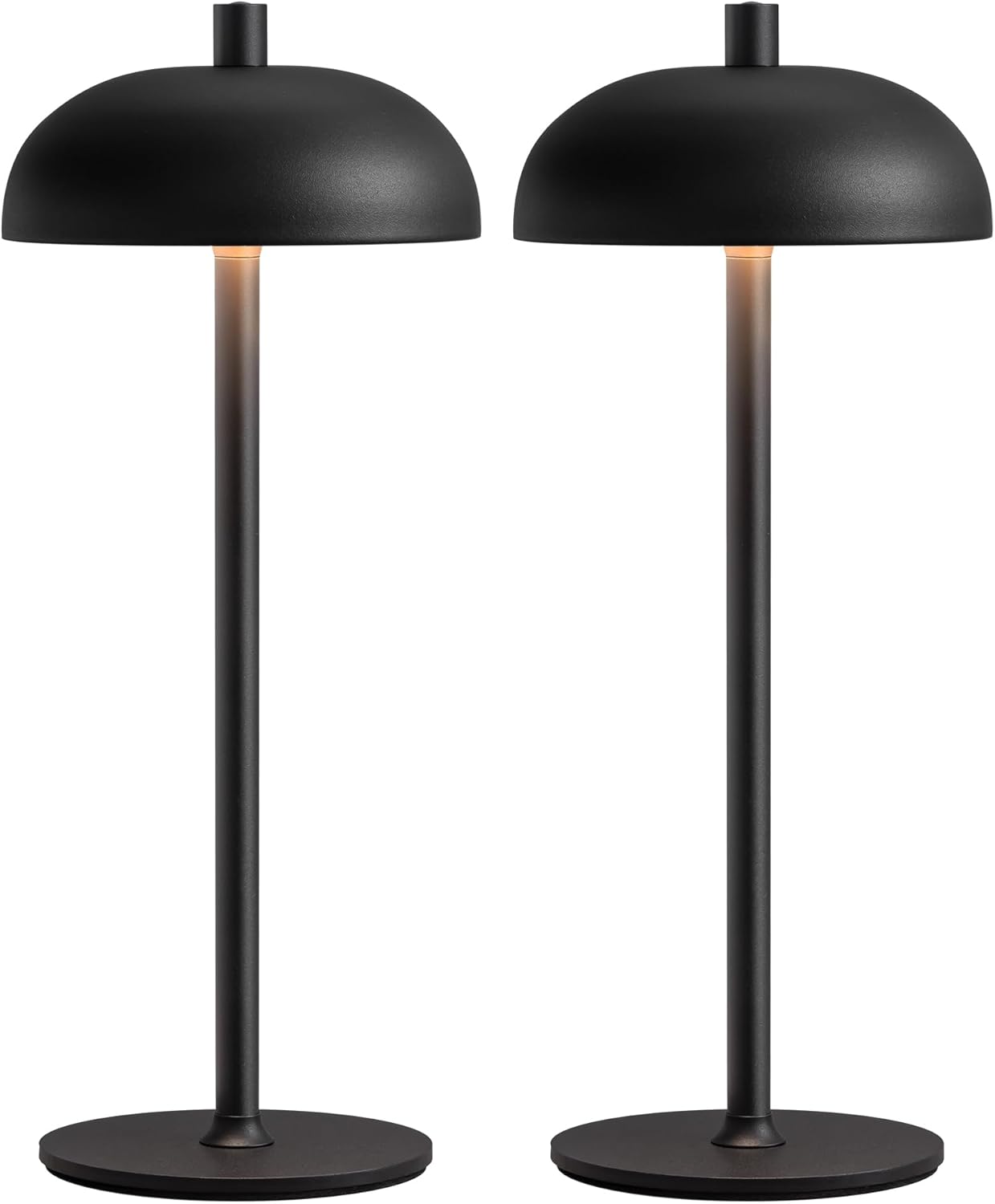 Portable Rechargeable Table Lamps - Set of 2 - 3 Color Dimming - Ideal for Bedroom & Outdoor