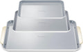 Caraway Non-Stick Ceramic Baking Sheet Trio - Safe, Slick Bakeware