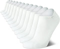 No Show Lightweight Cushioned Low Cut Socks for Men 12-Pack (Size