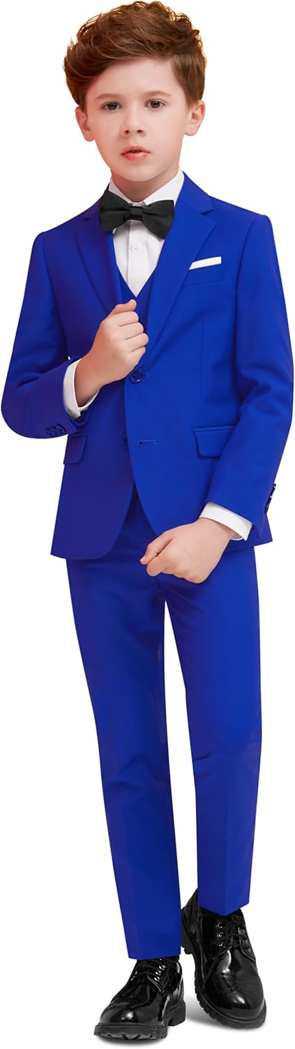 Boys Suit Set with Suspenders for Every Occasion and Fit
