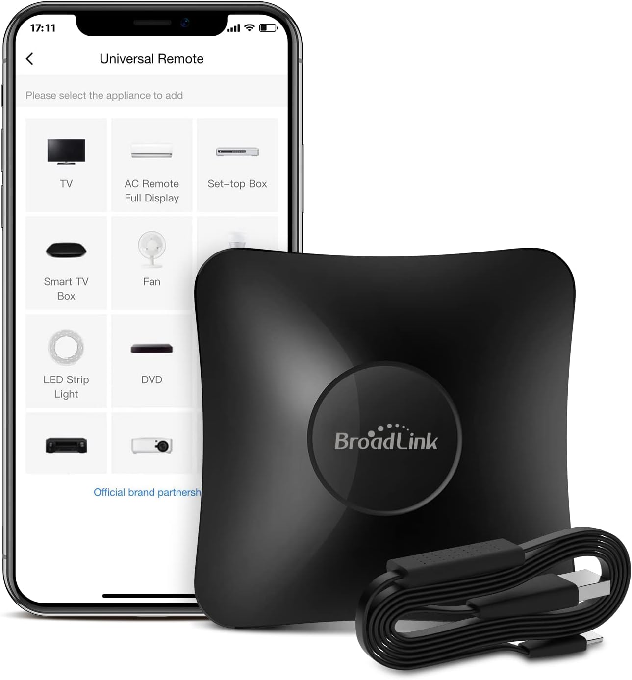 Broadlink RM4 Pro Smart IR/RF Remote Control Hub for Home Automation