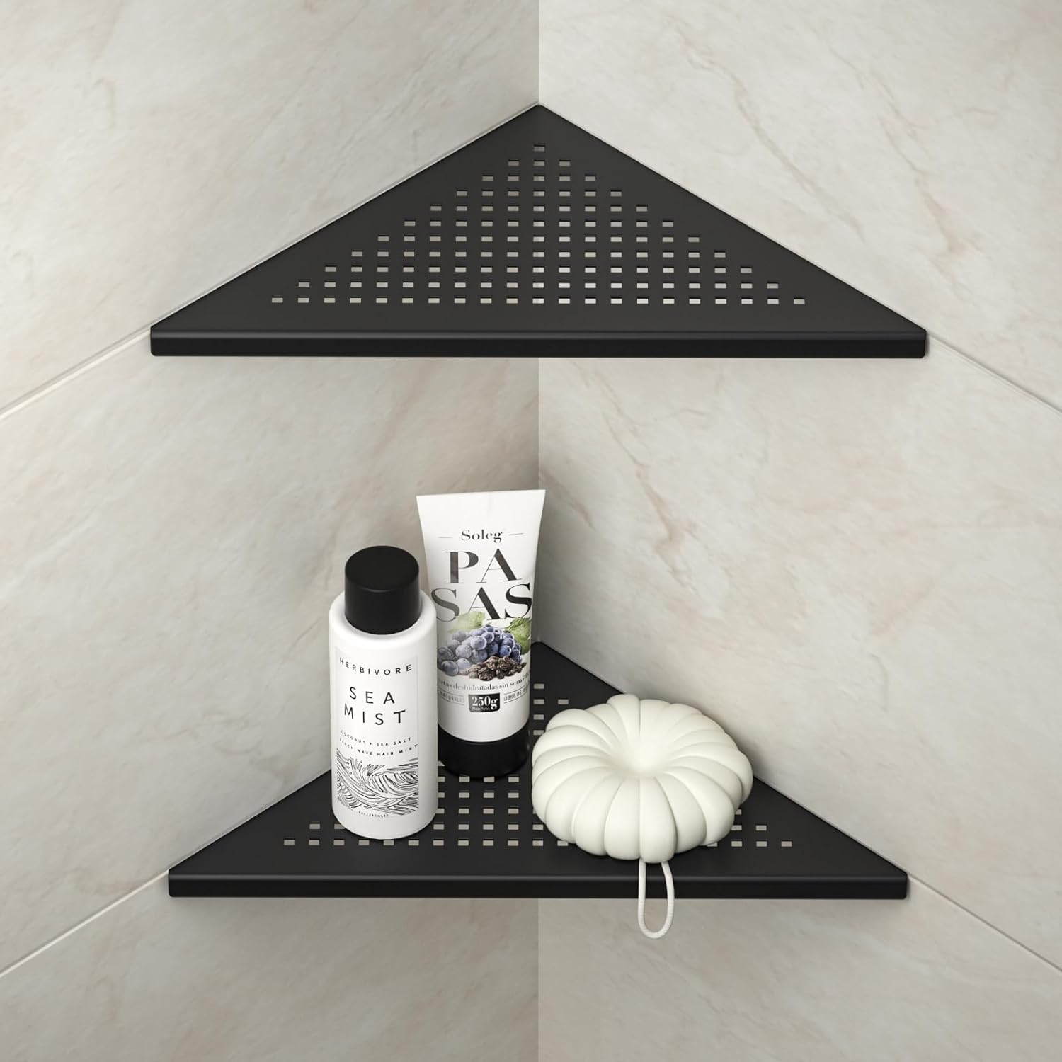 Corner Shower Shelves by Bernkot: Stylish & Durable Design