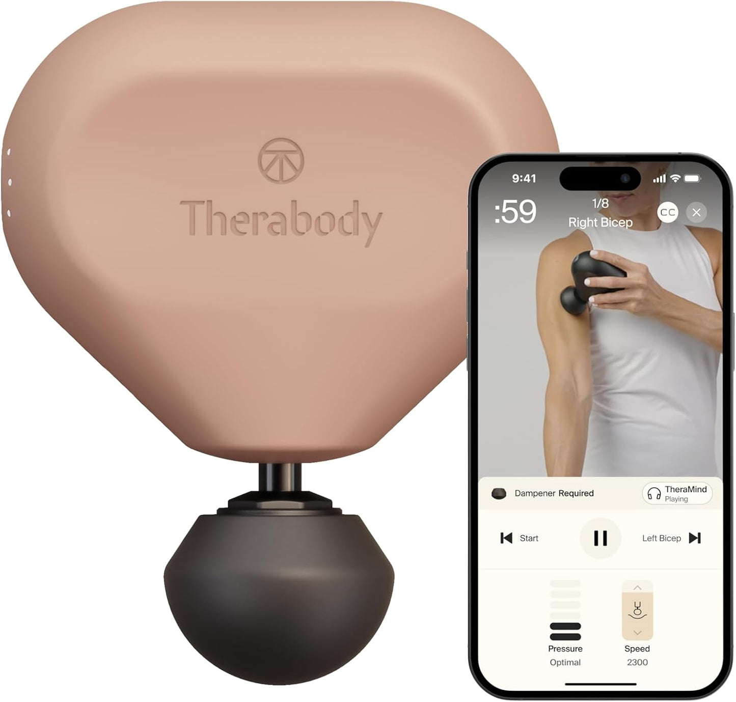 TheraGun Mini Ultra-Portable Massage Gun for Pain Relief