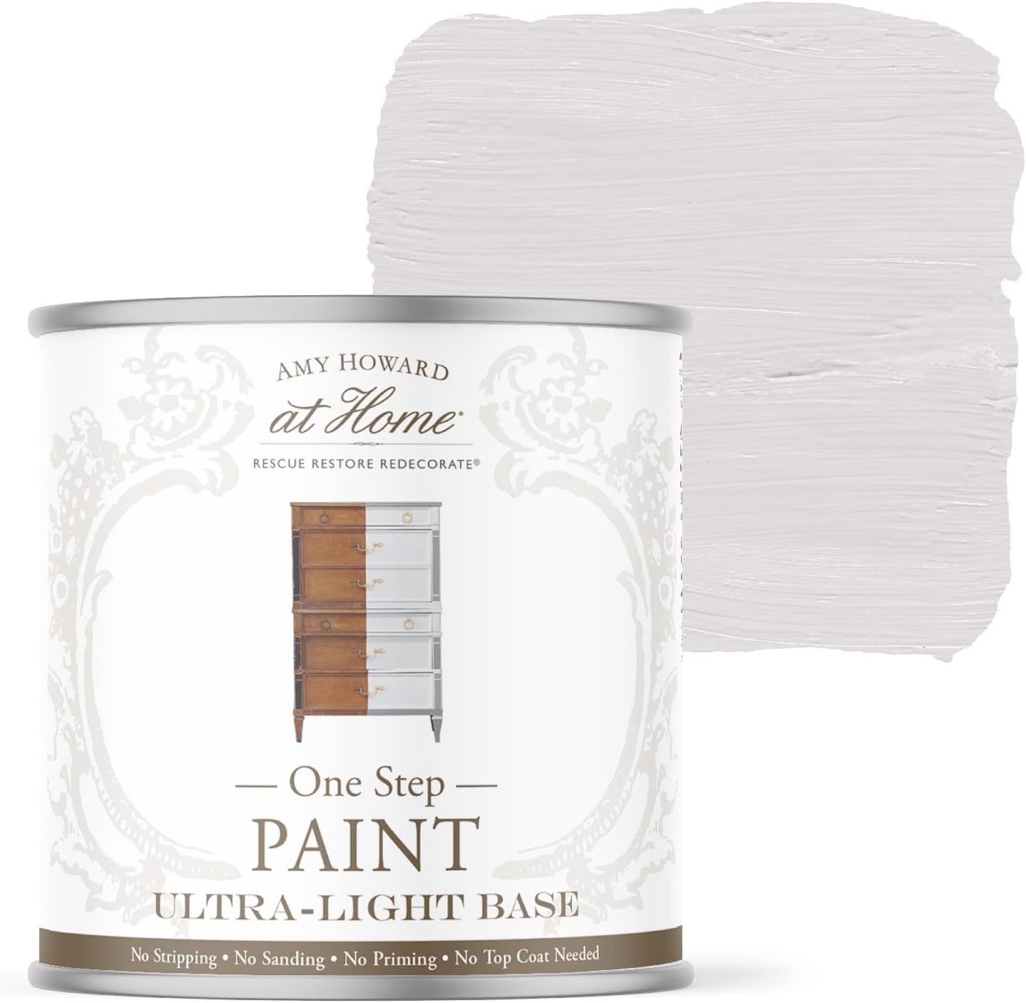 Transform Your Furniture with One Step Chalk-Based Paint Spa White