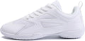 Lightweight White Cheer Shoes for Girls and Women Athletic Use