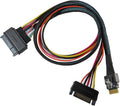 SlimSAS 4-Lane to U.2 (SFF-8639) PCIe Gen4 Cable - Reliable Gen4 Link
