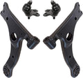 TRQ Front Lower Control Arm Set for 2014-2019 Toyota Corolla