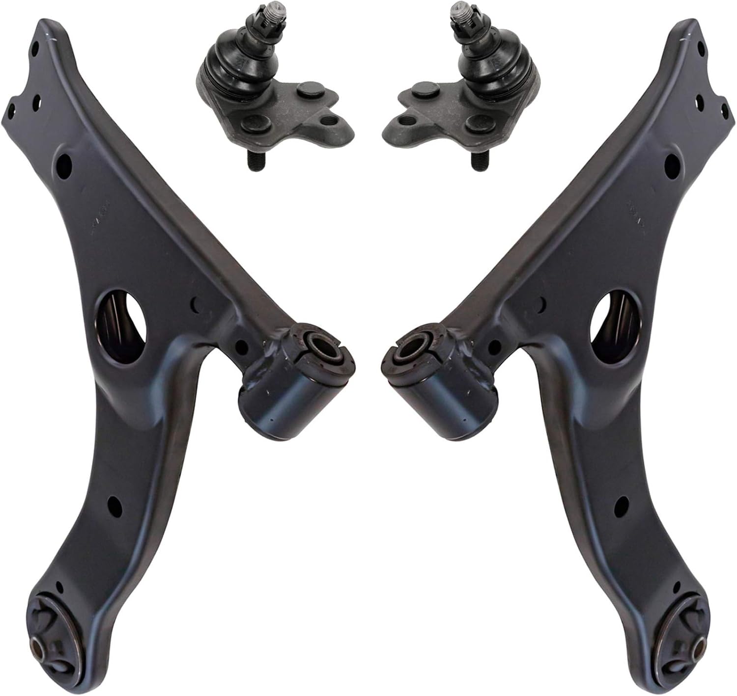 TRQ Front Lower Control Arm Set for 2014-2019 Toyota Corolla